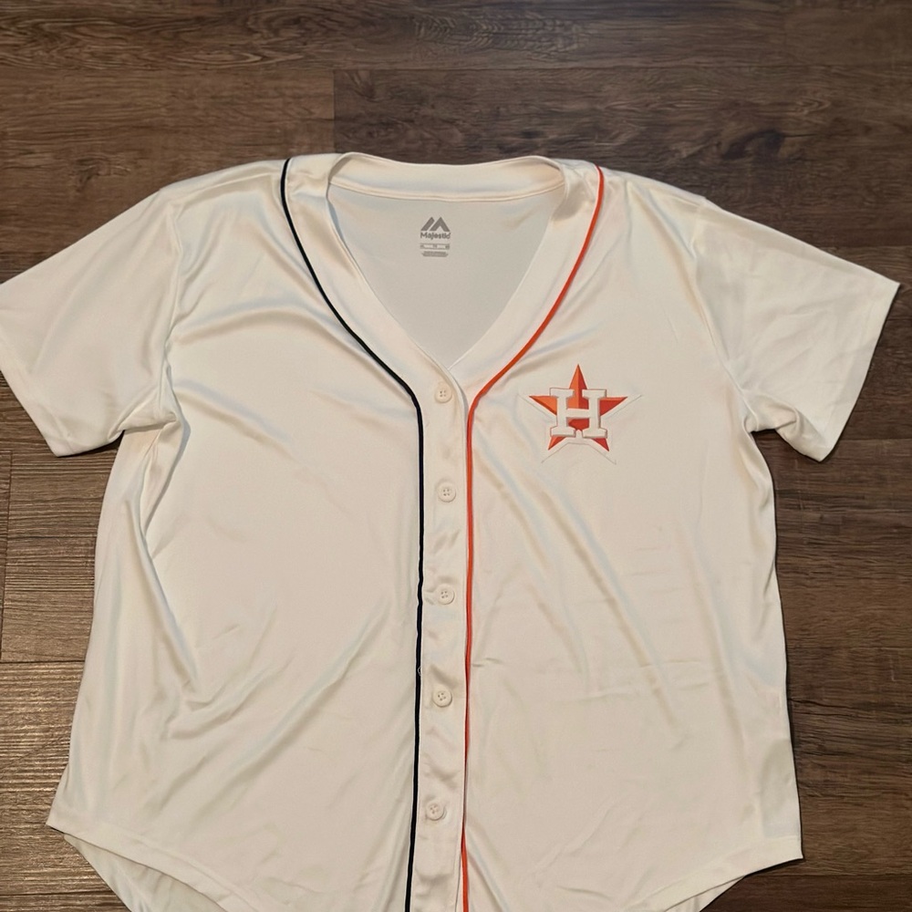 Houston Astros White Baseball Jersey